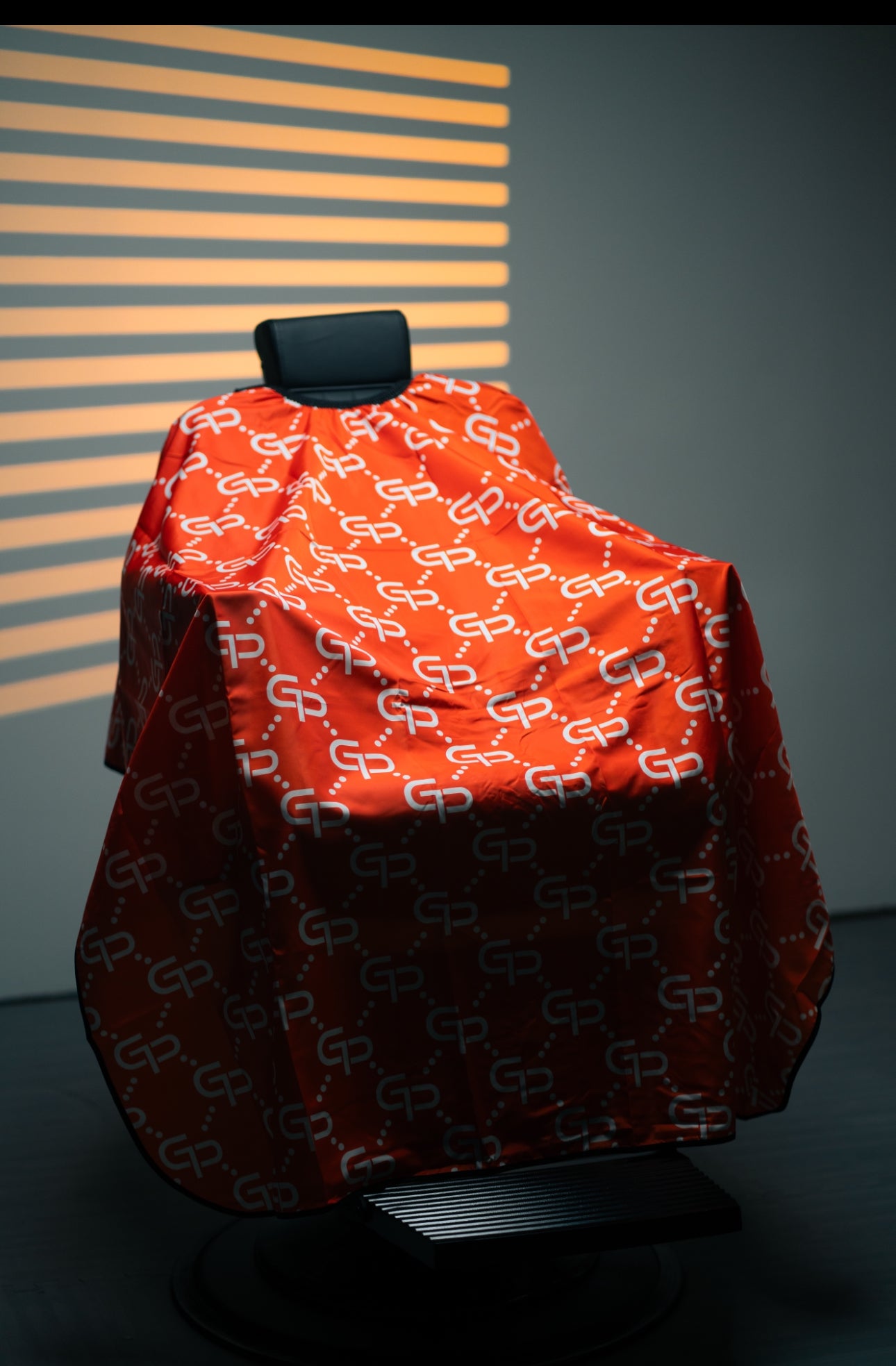 Orange GP Barber Cape